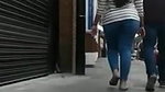 Nri Big Ass girl Walking on street With Bf