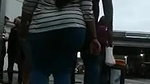 Nri Big Ass girl Walking on street With Bf