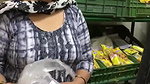 shopkeeper aunty huge boobs in black churidhar
