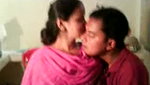 shy desi girl kissed by her boyfriend