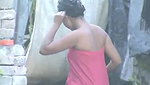 village girl taking shower secretly filmed