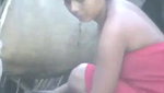 village girl taking shower secretly filmed