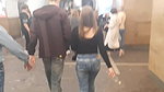 Young babe Ass Groped in metro