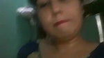 Sexy aunty showing at kitchen
