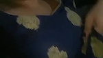 Sexy aunty showing at kitchen