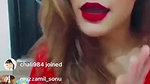Hot Babe Doing Insta Live But Suddenly her Mom Came Nude from Bathroom