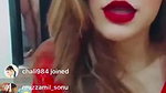 Hot Babe Doing Insta Live But Suddenly her Mom Came Nude from Bathroom