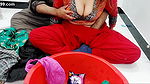 Helping My Stepsister In Washing Clothes In Exchange Of Anal Sex With Hindi Audio