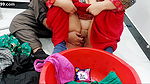 Helping My Stepsister In Washing Clothes In Exchange Of Anal Sex With Hindi Audio