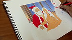 Desi Huge Boobs Bhabi Secretly Fucking with Naughty Santa on the Christmas Eve