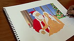 Desi Huge Boobs Bhabi Secretly Fucking with Naughty Santa on the Christmas Eve