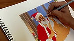 Desi Huge Boobs Bhabi Secretly Fucking with Naughty Santa on the Christmas Eve