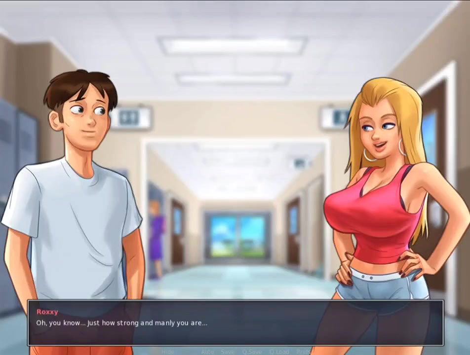 HORNY GIRLFRIEND GET FUCKED IN THE LOCKER – SUMMERTIME SAGA