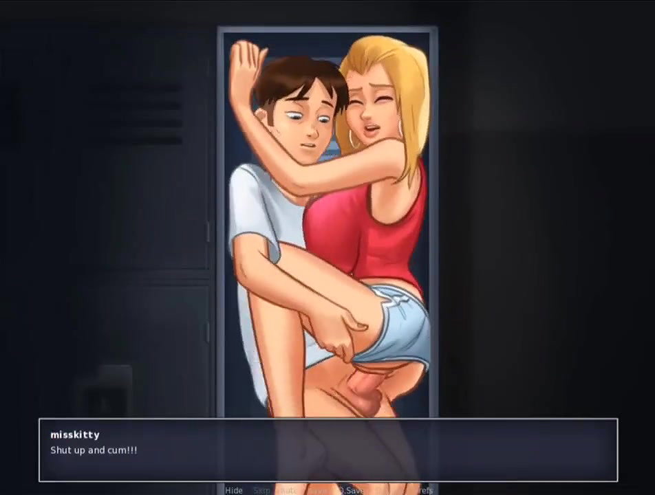 HORNY GIRLFRIEND GET FUCKED IN THE LOCKER – SUMMERTIME SAGA