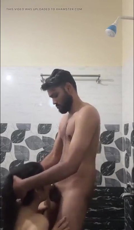 Part 1. Desi Girl Romance with Her Boyfriend in Bathroom