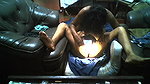 Stepmom Strips Infront