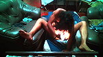 Stepmom Strips Infront