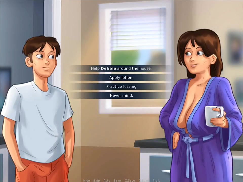 Stepsis Wants Stepbro’s Huge Dick- Summertime Saga