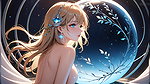 Whispers of Magic – Ai Girl and a Glowing Orb