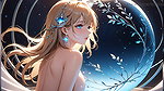 Whispers of Magic – Ai Girl and a Glowing Orb