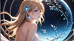 Whispers of Magic – Ai Girl and a Glowing Orb