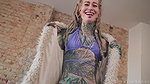 Anuskatzz – Body Covered With Ink And Face With Hot Jizz