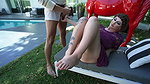 Avalon Mira – Adorable Feet Of Curvy Inked Lady