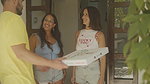 Calita Fire & Kali Sudhra – Hard Cock Delivered With Food