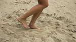 Candee Licious – Beach Foot Fun With Blonde