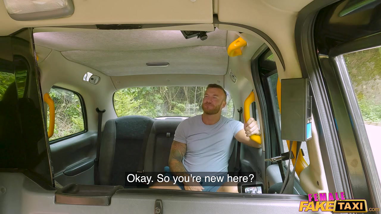 Cherry Candle – Hunk Guy Fucking Ginger Cab Driver