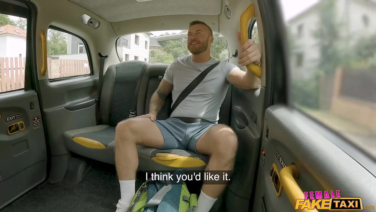 Cherry Candle – Hunk Guy Fucking Ginger Cab Driver