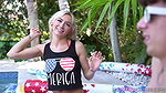 Chloe Temple – Fun By The Pool With Stepsis