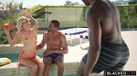 Dakota Lyn – Blonde Tries To Handle Massive Black Sticks