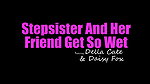 Della Cate & Daisy Fox – Two Horny Teens Want That Big Dick