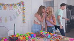 Emma Rosie & Maria Kazi – My Stepsisters Nude Easter Egg Hunt