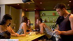 Gracie Glam & Tori Black – Threeway Fun With Bartender