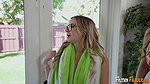 Harper Hill & Aria Banks – Stepfamily Fun Day By The Pool
