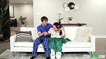 Ivy Rose – Sexy Redhead Babe Gets Her First Creampie