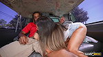 JJ Gold – Inked Babe Riding BBC In Van