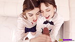Julia James & Lana Smalls – Teen’s Hungry Mouths And BBC