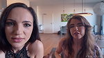 Kristy Black & Eden Ivy – Double Blowjob For Black Dick