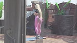 Kyra Hot – Busty Neighbor Topless Yoga