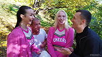 Lady Gang & Vera Jarw – Cheerleaders Cuckold Threesome