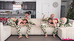 Lana Smalls & Lexi Luna – Christmas Taboo Orgy Finished With Full Cunts