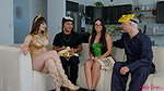 Lexi Luna & Madison Wilde – Halloween MILF Swapping Orgy