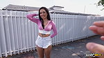 Mira Mira – Inked Latina Is Exited To Se BBC In The Bus