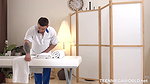 Nicole Murkovski – Threesome Action On Massage Table