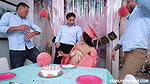Roxie Sinner – Graduation Celebration Ends With Gangbang