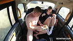 Sandra Sugar – Busty MILF Agrees To Sex Game In Cab