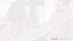 Sarah – Sweet Ebony Enjoys Big White Dick
